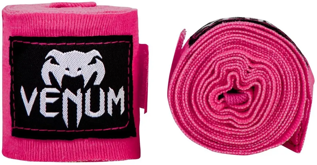 Venum Roze Bandage 4.0m1 Kickboks Zwachtels