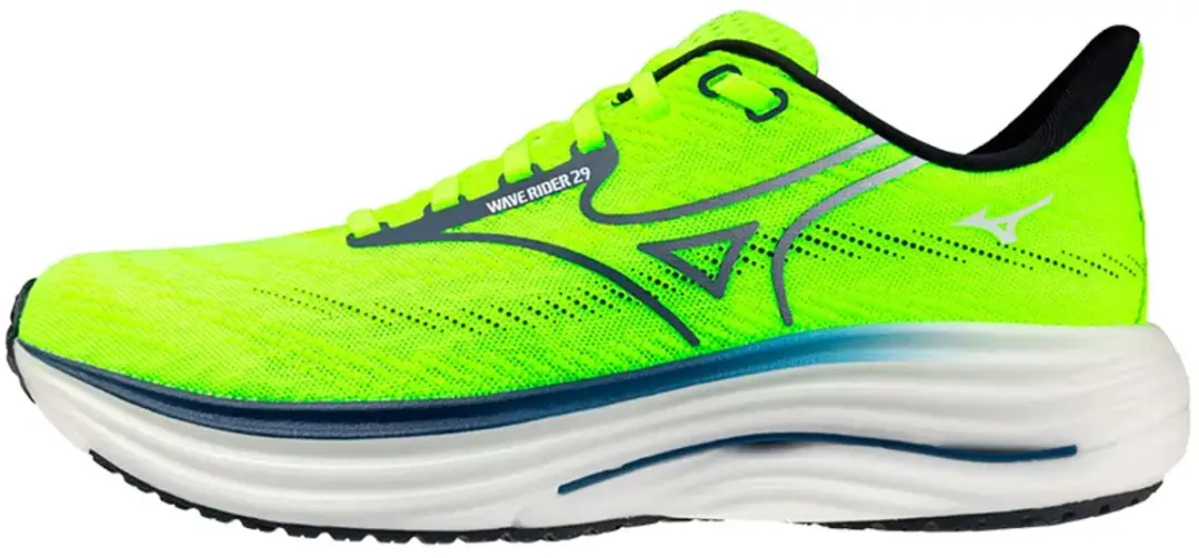 Mizuno Wave Rider 29 Hardloopschoenen - 43 - Geel