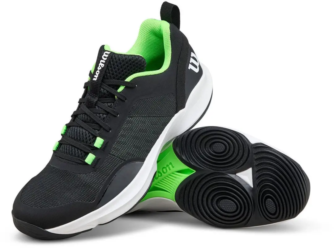 Wilson Hurakn Pro V2 Padelschoenen - 45 1/3 - Zwart