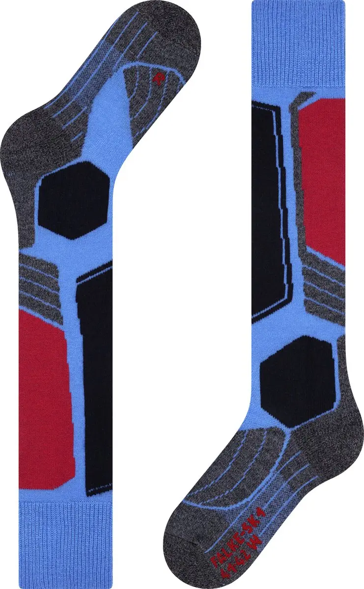 Falke SK1 Skisokken Dames - Blauw - 35/36