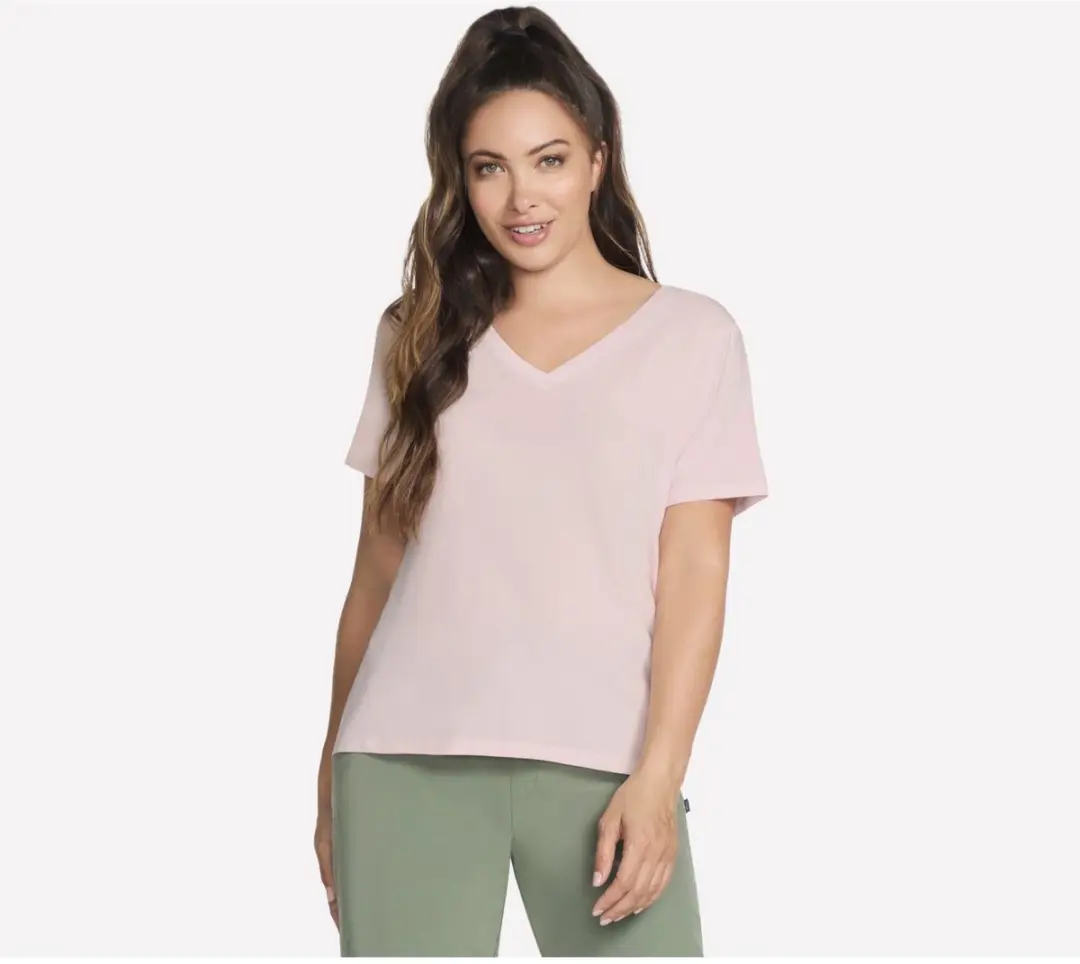 Skechers Dames T-shirt Wit