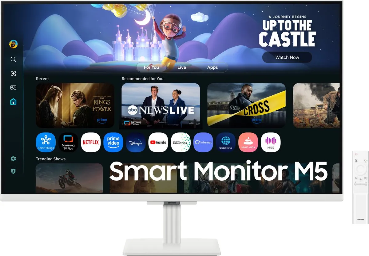 Samsung M5 M50F LS32FM501EUXEN Smart Monitor 32" - Wit