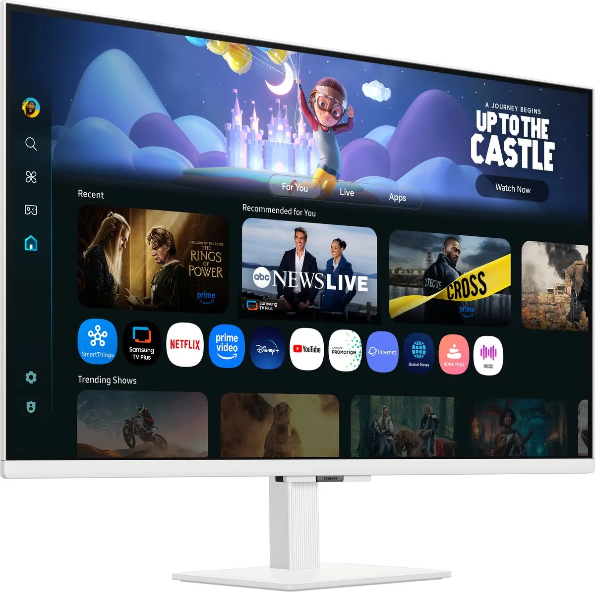 Samsung M5 M50F LS32FM501EUXEN Smart Monitor 32" - Wit