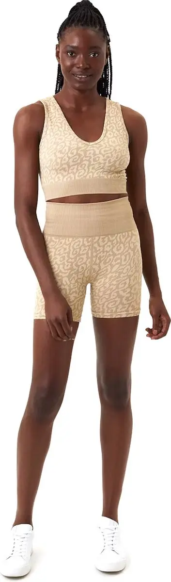 Björn Borg STHLM Seamless Light Shorts M/L - Beige/Multicolor