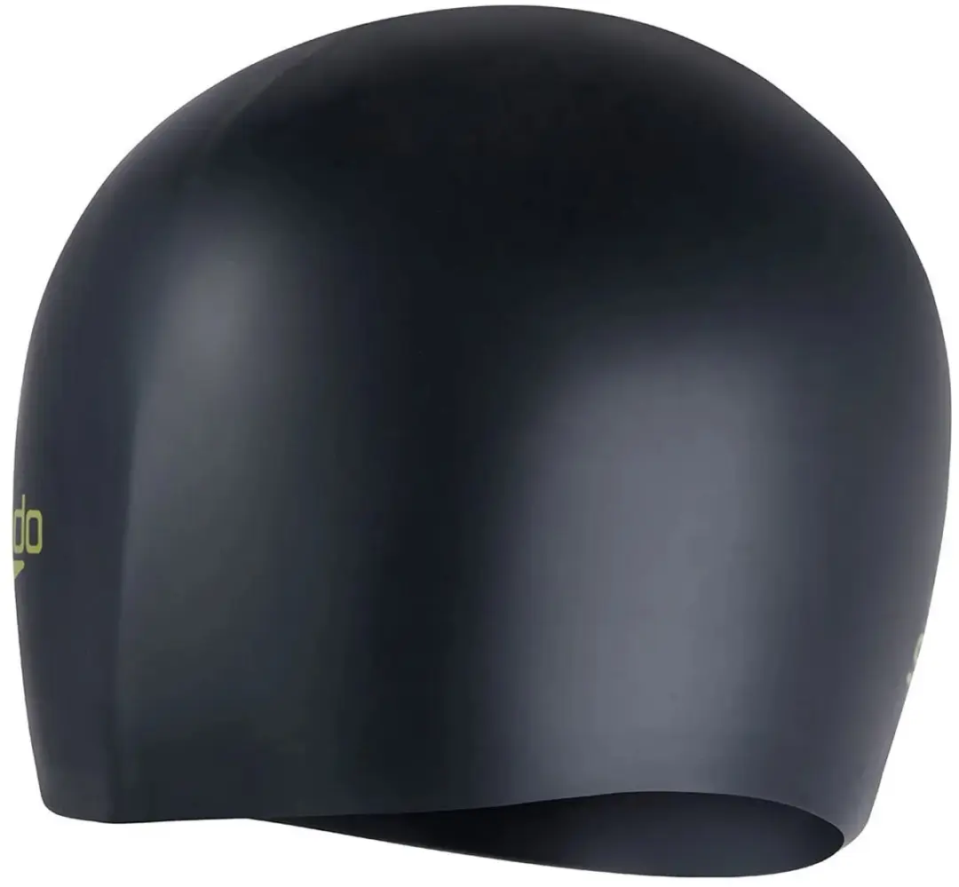 Speedo Junior Long Hair Cap - Zwart