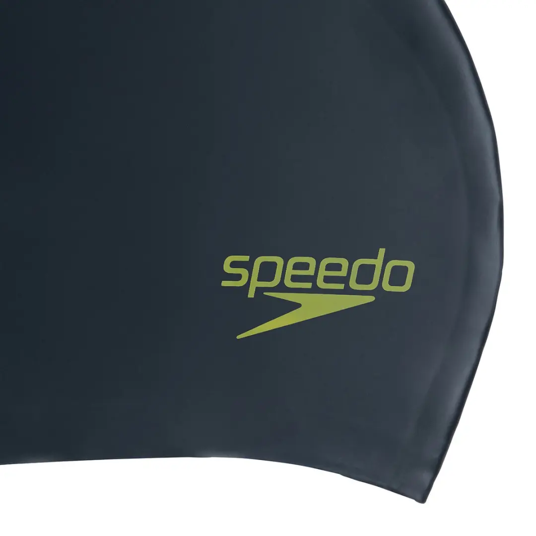 Speedo Junior Long Hair Cap - Zwart