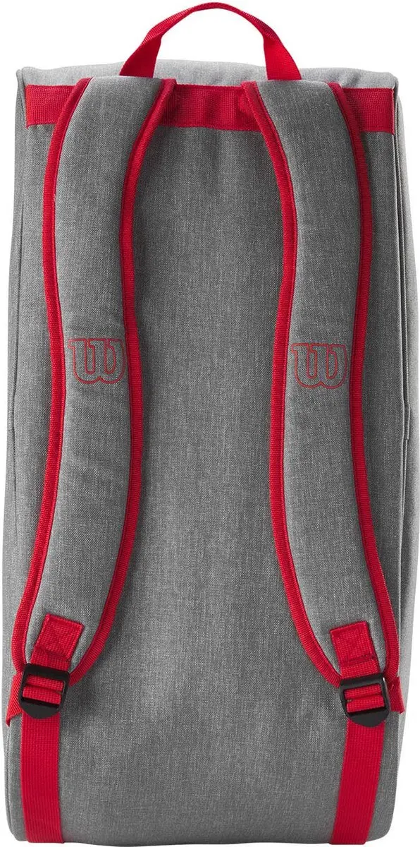 Wilson Team Padel Tas Grijs/Rood - 40L