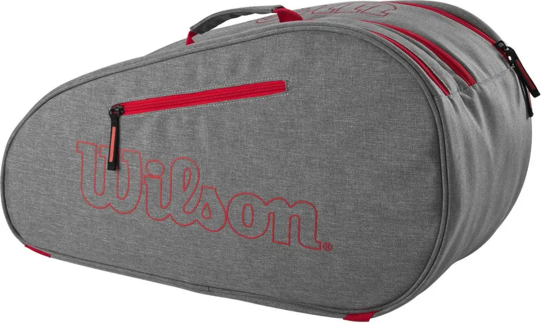Wilson Team Padel Tas Grijs/Rood - 40L