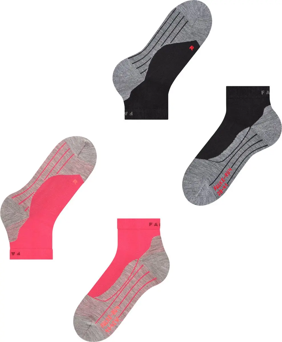 Falke RU4 Short Hardloopsokken 2-Pack - Multicolor