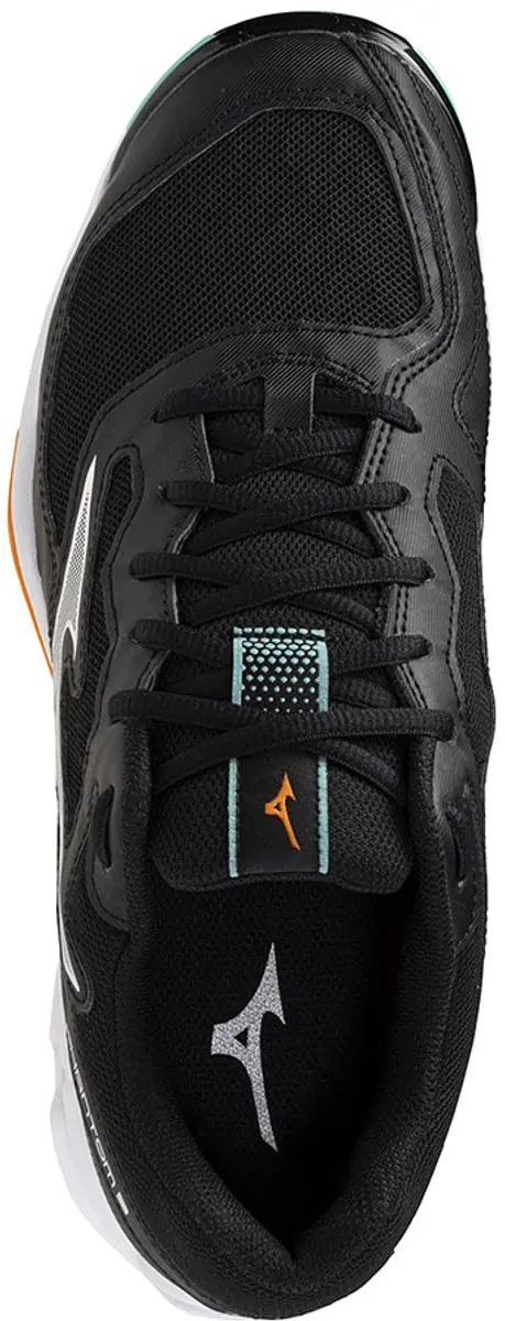 Mizuno Wave Phantom 3 Indoor Sportschoenen - 45 - Zwart