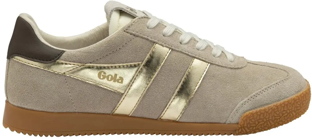 Gola Elan Glitz Trainer Leren Sneakers - 38 - Beige