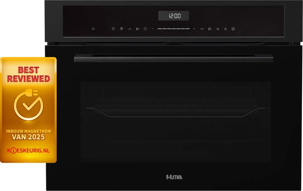 Etna CM250MZ Oven met magnetron 800W - 1750W - Matzwart