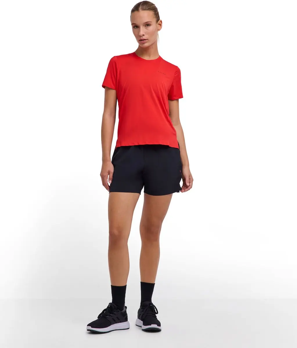 Falke Running Tee Dames - Rood - Maat S