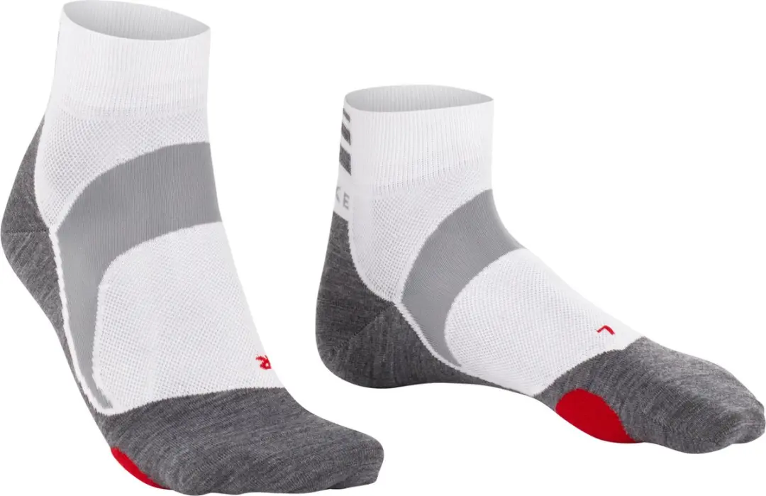 Falke BC5 Fietssokken - Wit - Maat 44-45