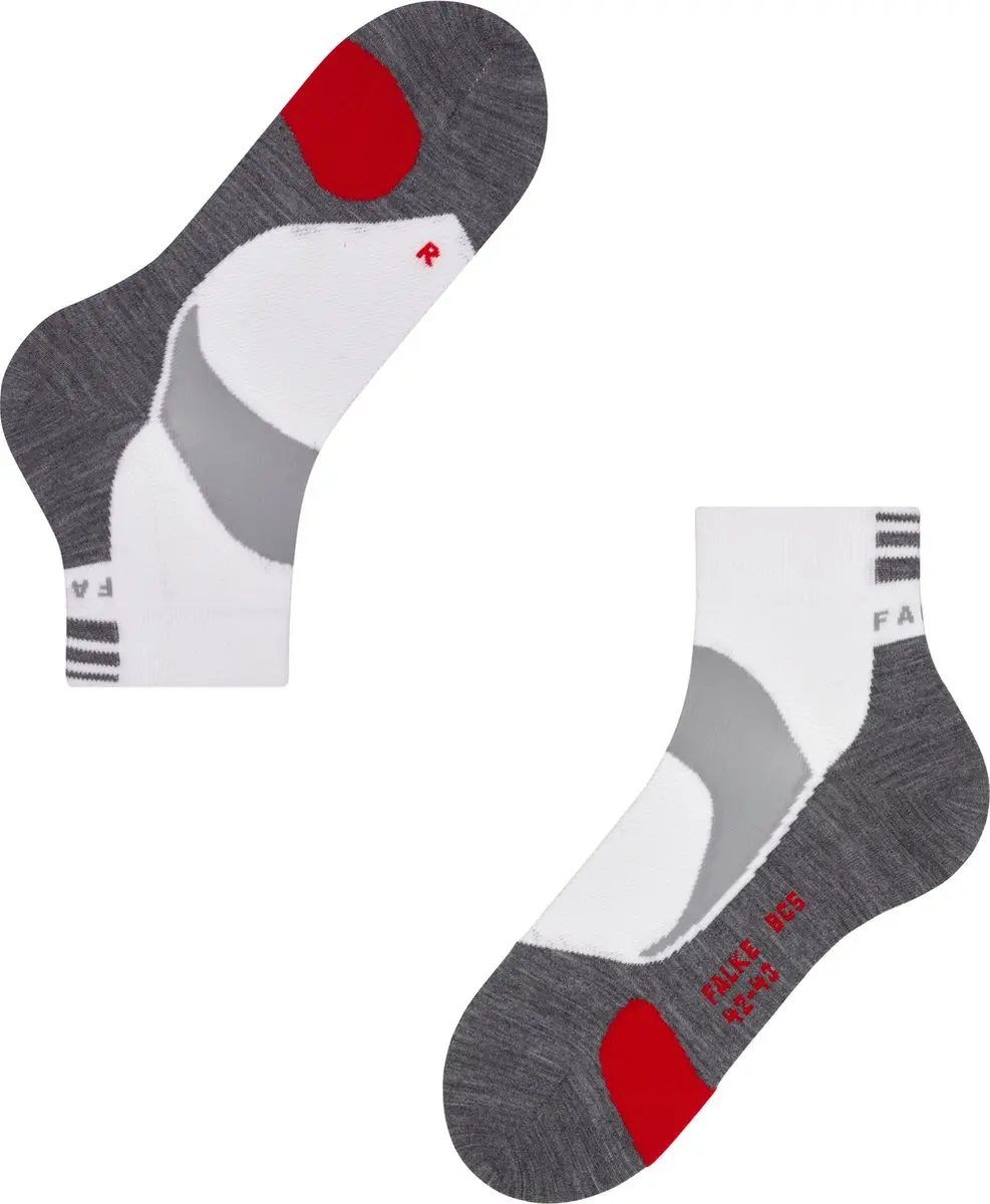 Falke BC5 Fietssokken - Wit - Maat 44-45