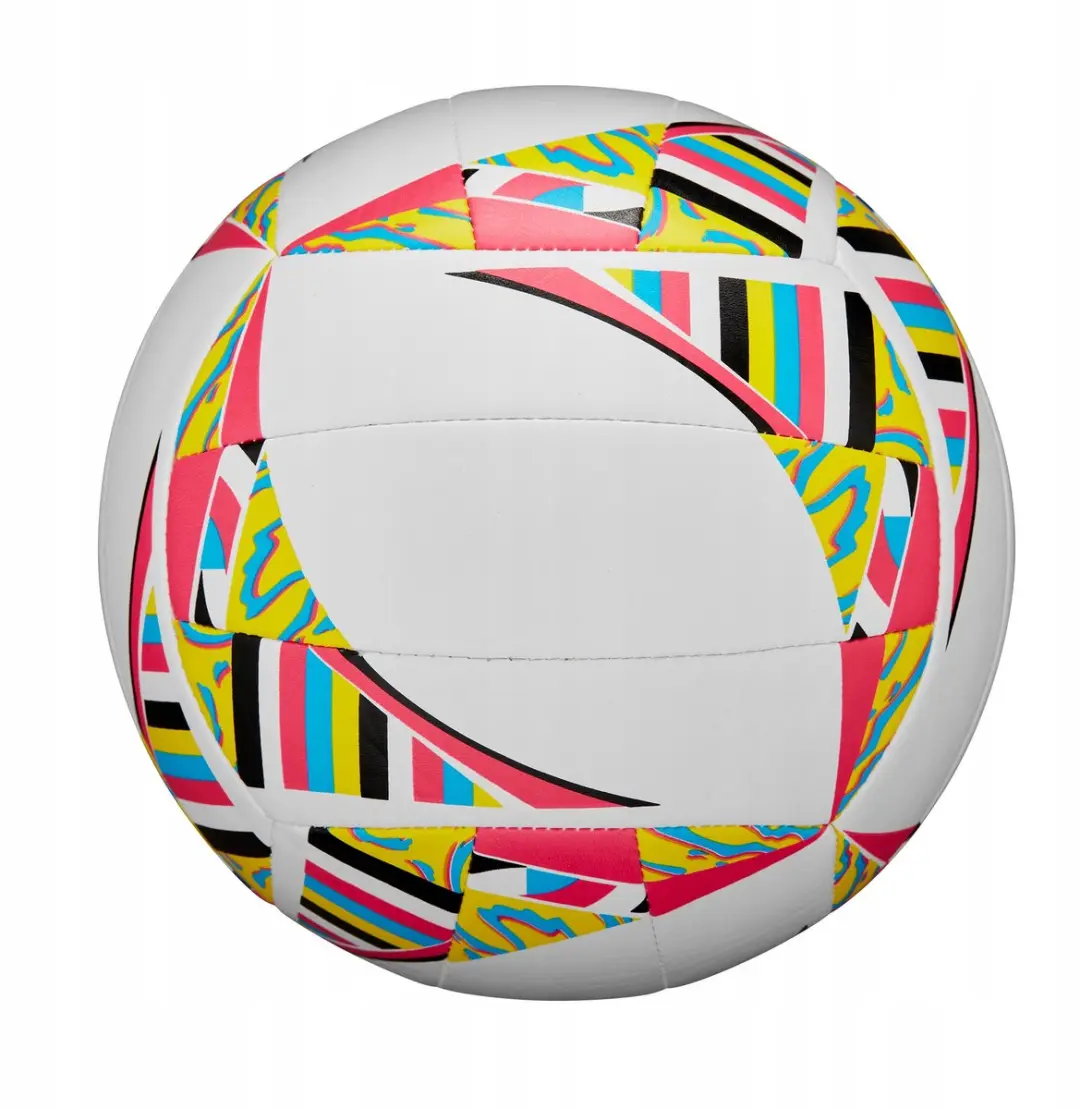 Wilson AVP Movement Volleybal Maat 5 - Blauw/Geel/Zwart/Roz/Wit