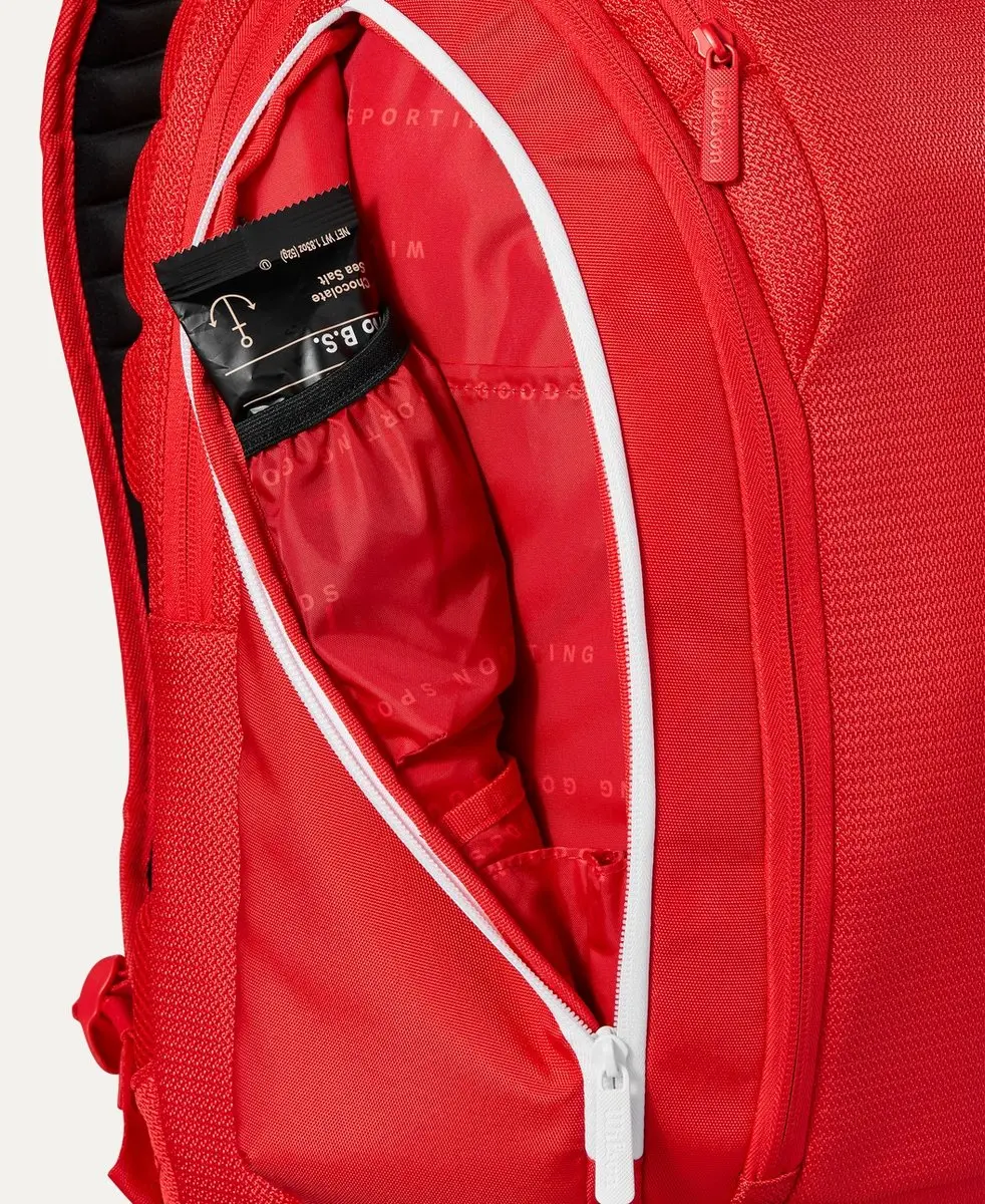 Wilson Super Tour Tennisrugzak - 2 Rackets Rood