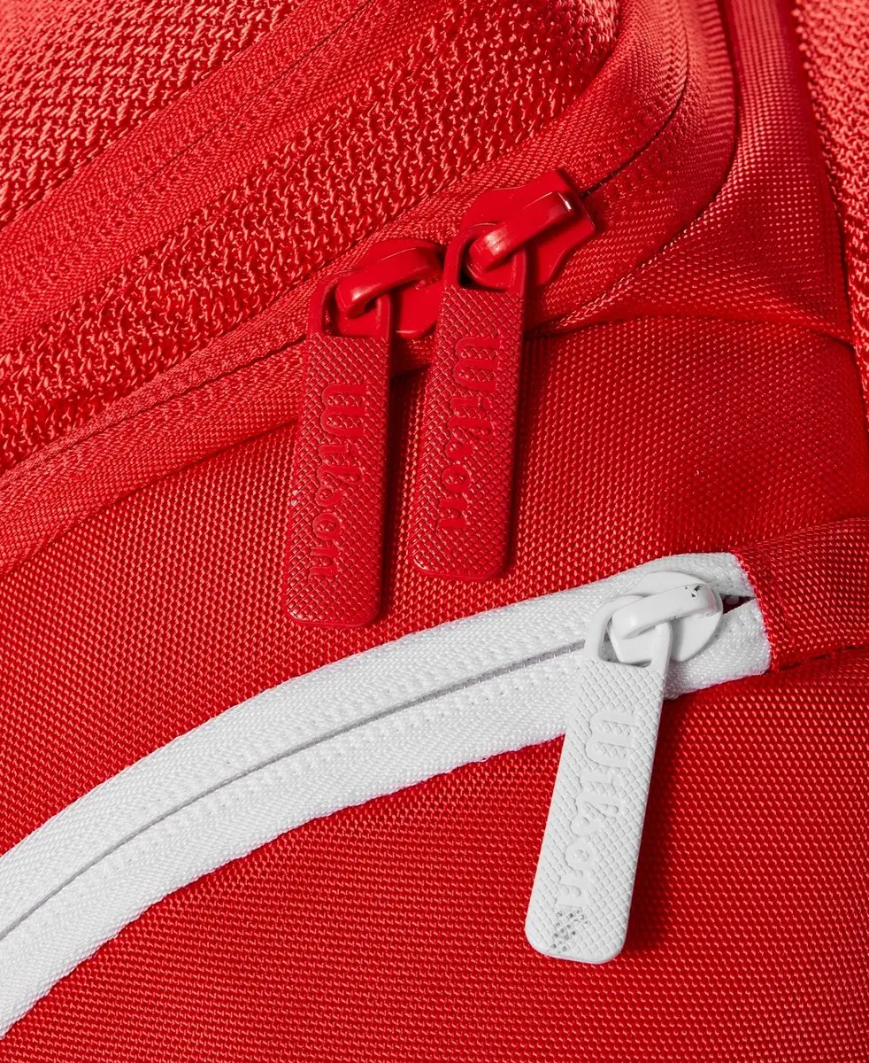 Wilson Super Tour Tennisrugzak - 2 Rackets Rood