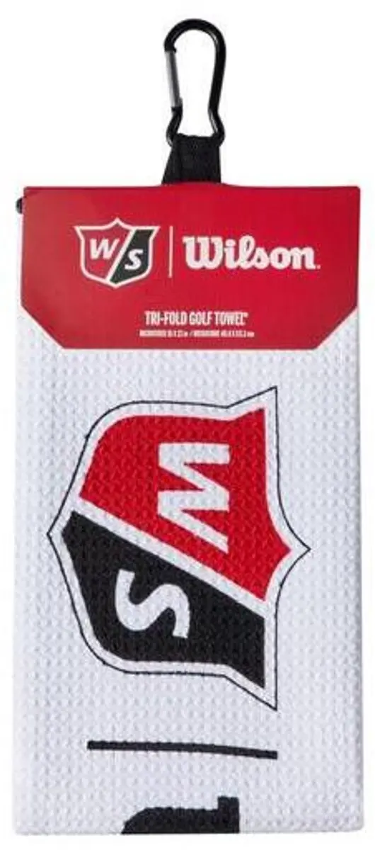 Wilson Tri-Fold Golfhanddoek - Wit