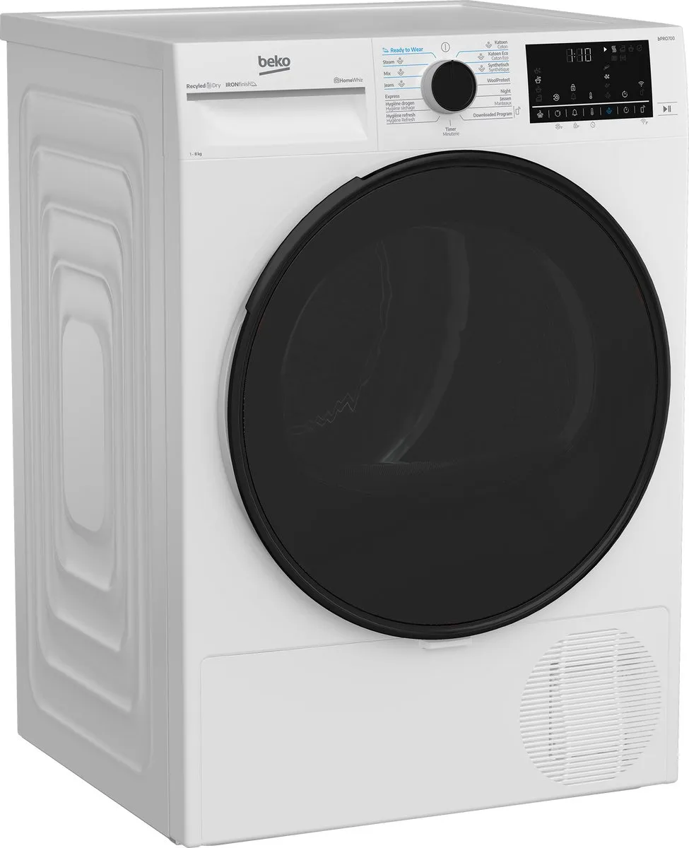 Beko B5T4824W Warmtepompdroger 8kg - Wit