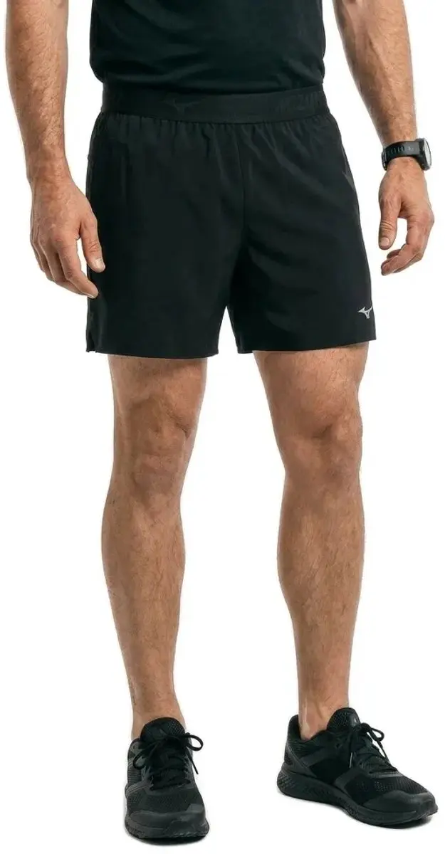 Mizuno Core 5.5in Korte Broek - L - Zwart