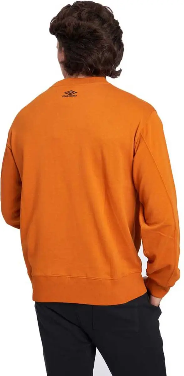 Umbro Collegiate Graphic Sweatshirt - Oranje S