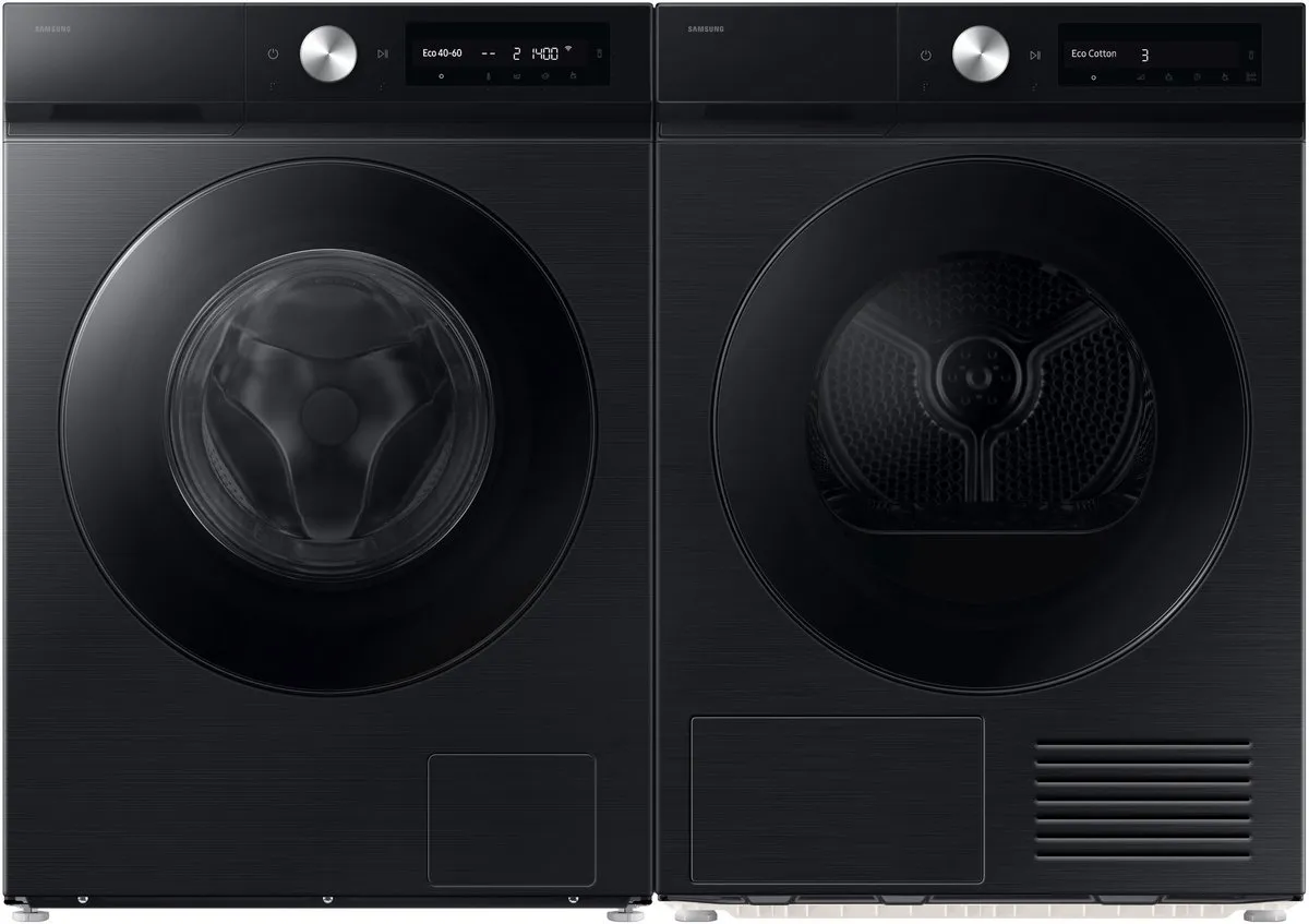 Samsung Bespoke DV90DB8845GBU3 Wasdroger 9kg - Zwart - afbeelding 6 van 6