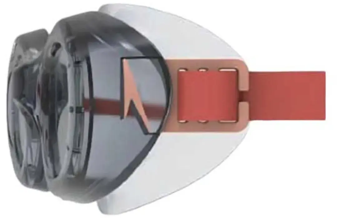 Speedo Junior Futura Hydrospex Zwembril - Grijs/Rood