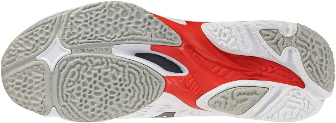 Mizuno Wave Lightning Elite Indoorschoenen 44.5 - Wit