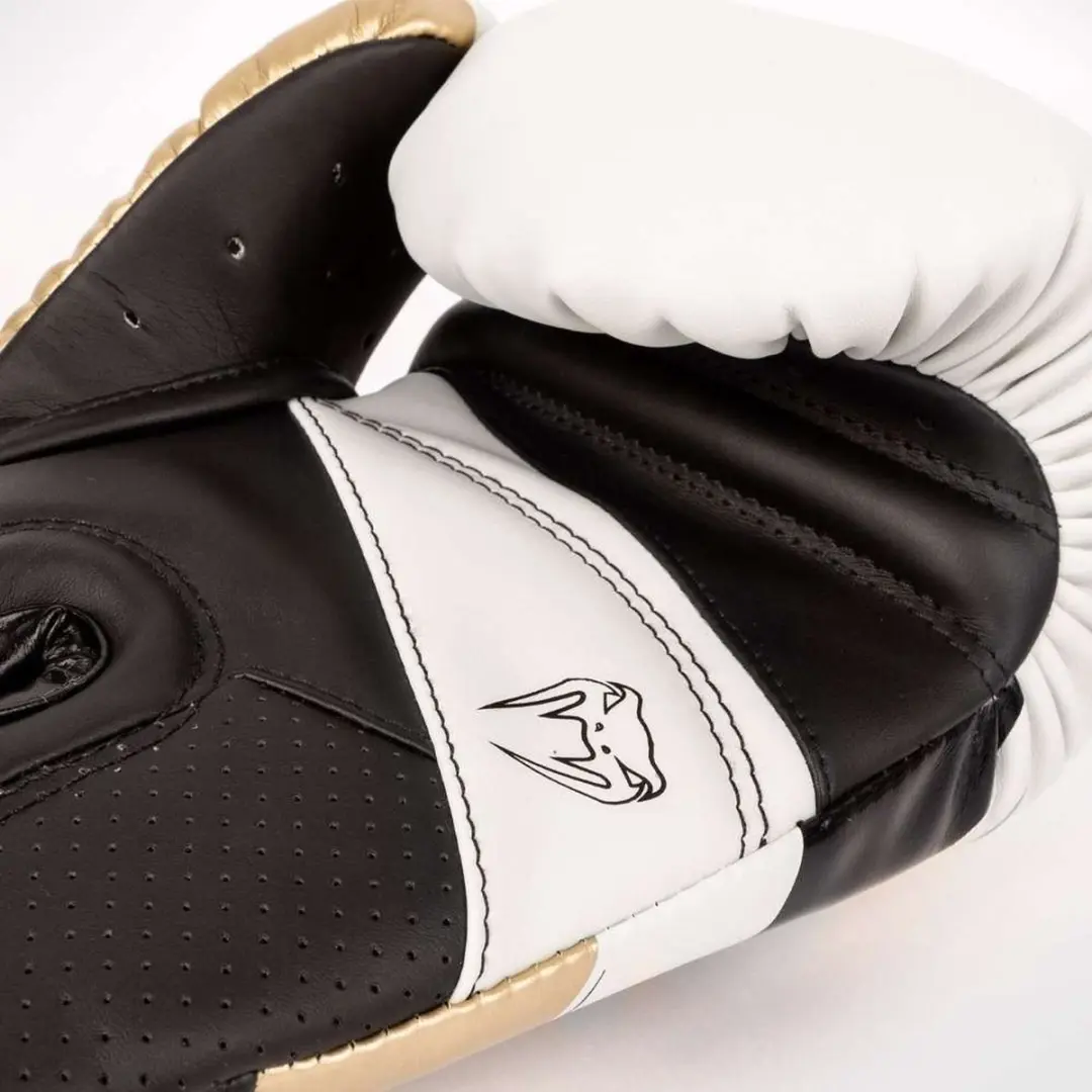 Venum Elite Evo Bokshandschoenen 16 oz - Wit/Goud