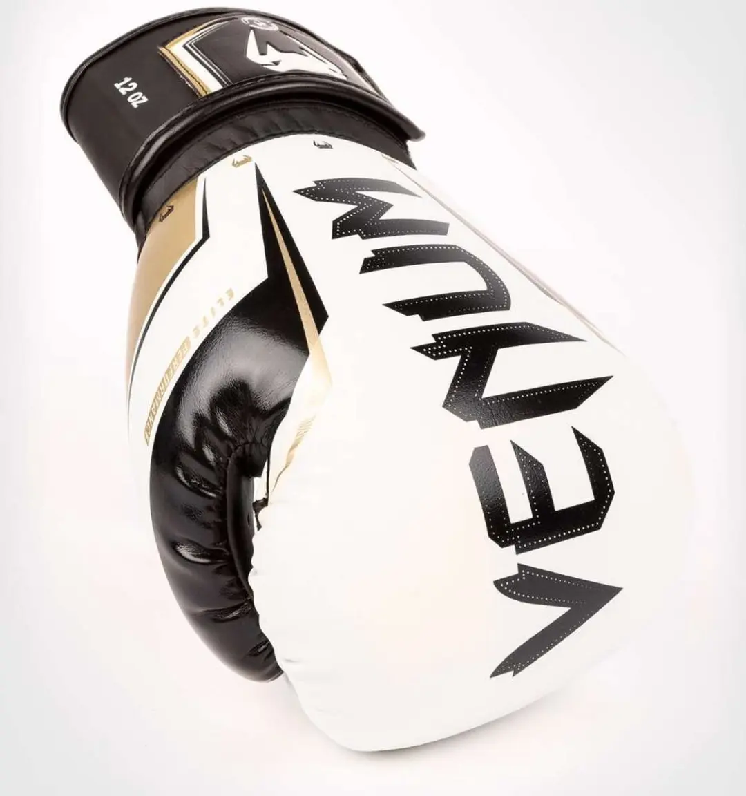 Venum Elite Evo Bokshandschoenen 16 oz - Wit/Goud