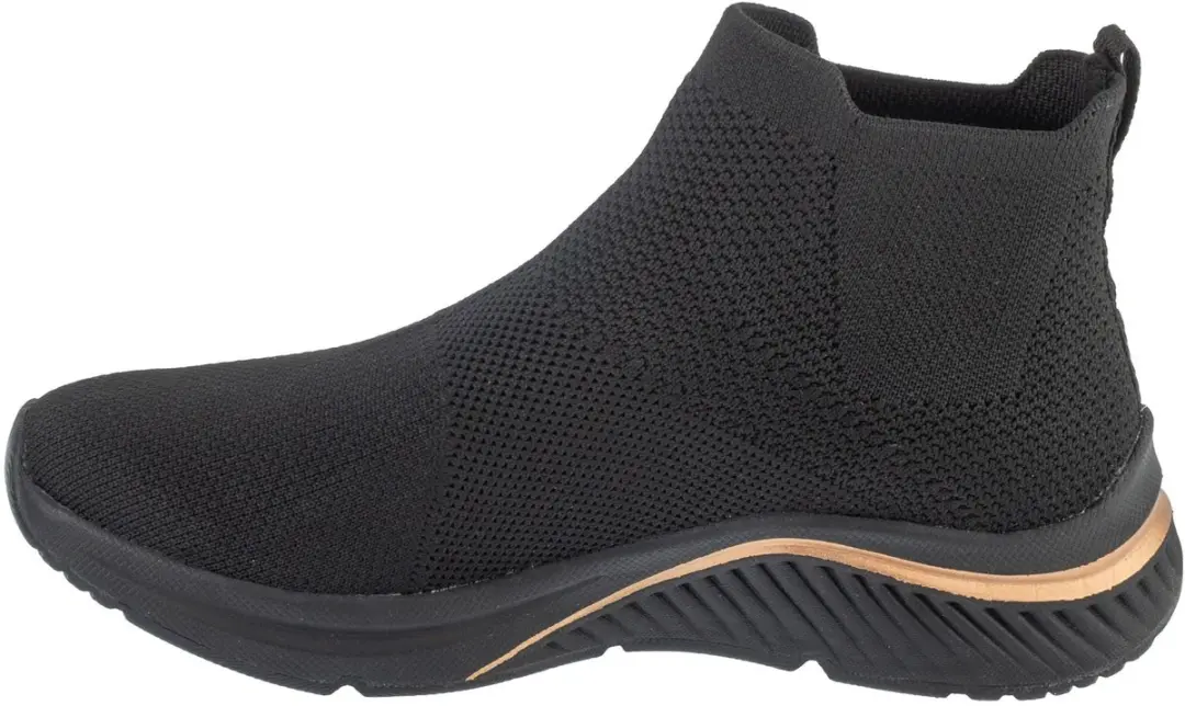 Skechers Arch Fit S-Miles Sock Walk Sportschoenen 37 - Zwart