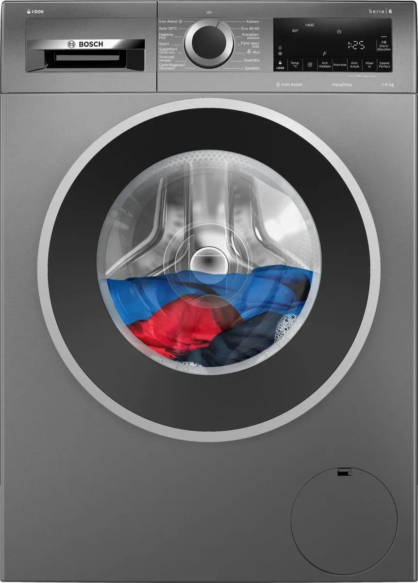 Bosch Serie 6 WGG244FINL Wasmachine 9kg 1351 RPM - Grijs