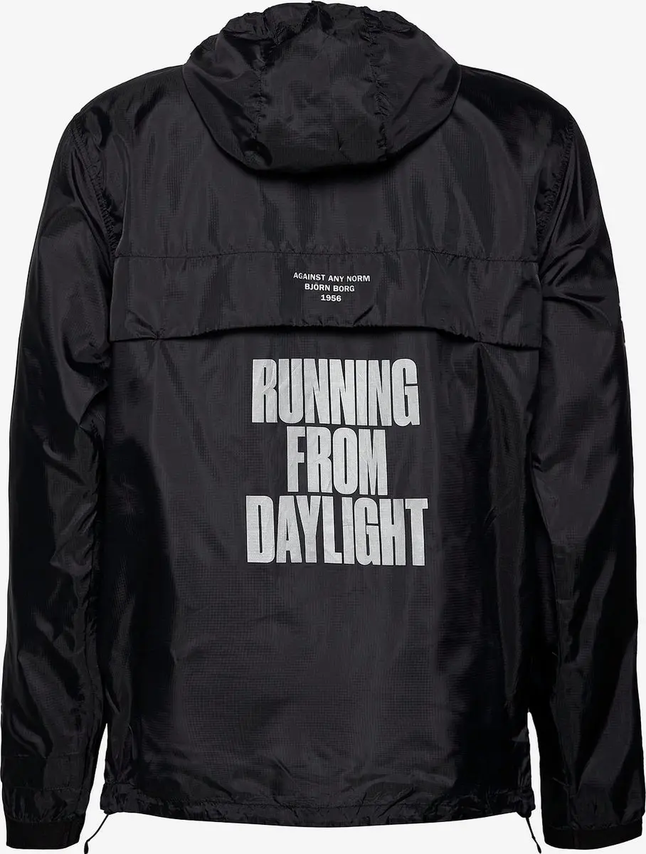 Björn Borg Night Running Jacket - Maat L - Zwart