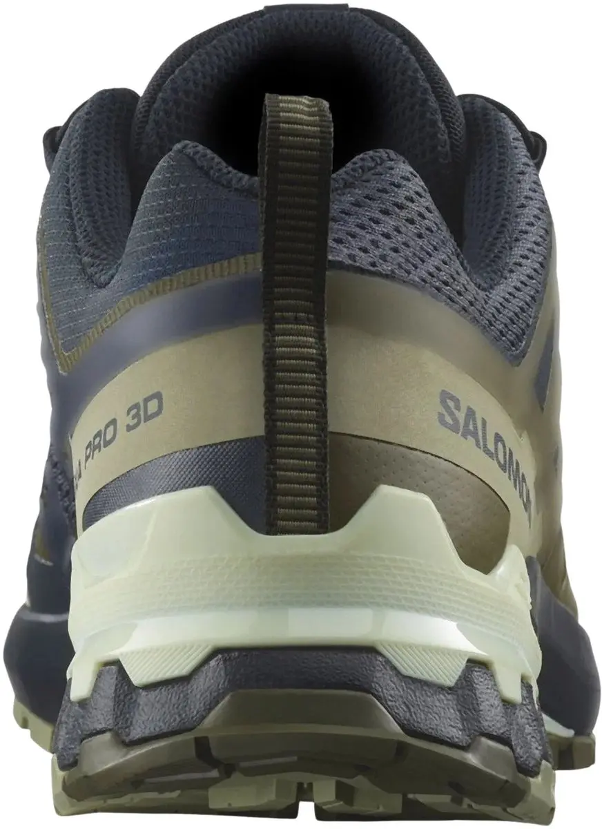 Salomon XA Pro 3D V9 Trailrunningschoenen - Heren 42 - Donkergrijs/Zwart/Groen