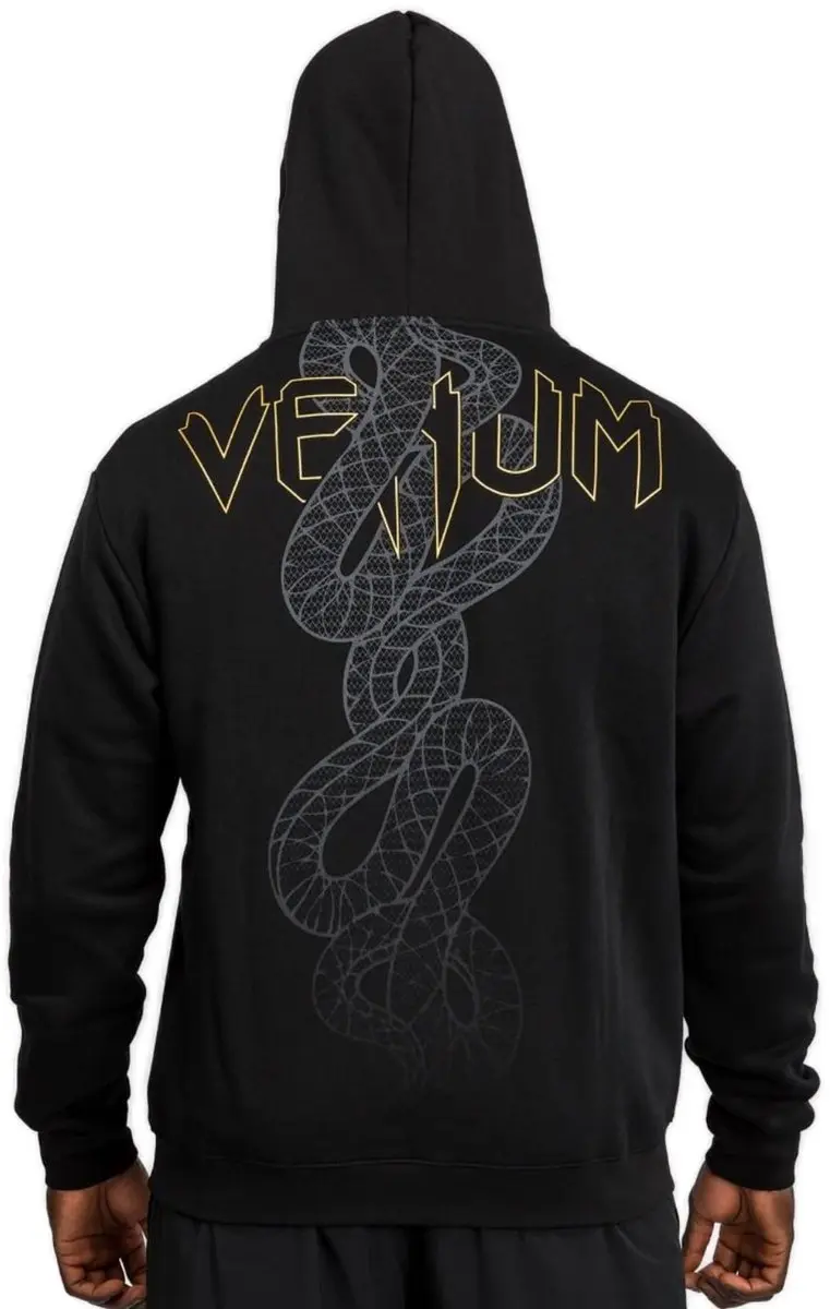 Venum Serpenti Hoodie - M - Zwart/Zilver/Goud