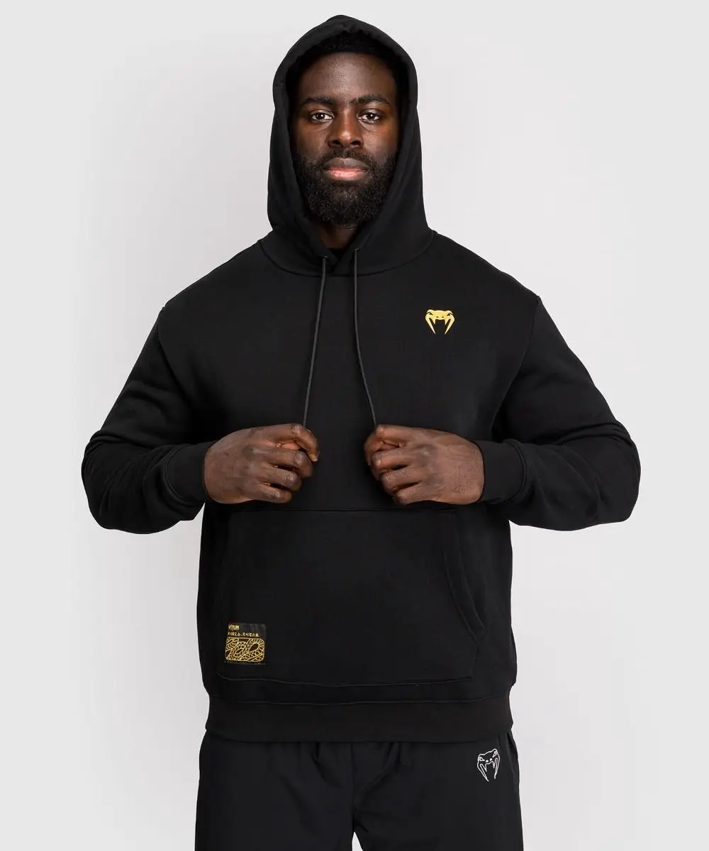 Venum Serpenti Hoodie - M - Zwart/Zilver/Goud