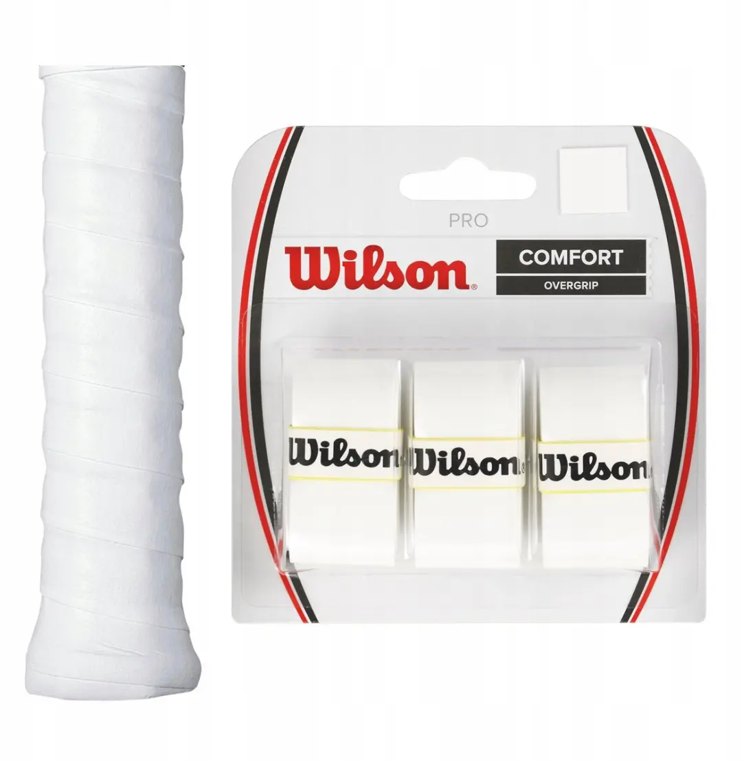 Wilson PRO Overgrip WH Tennisaccessoires - 3 Stuks
