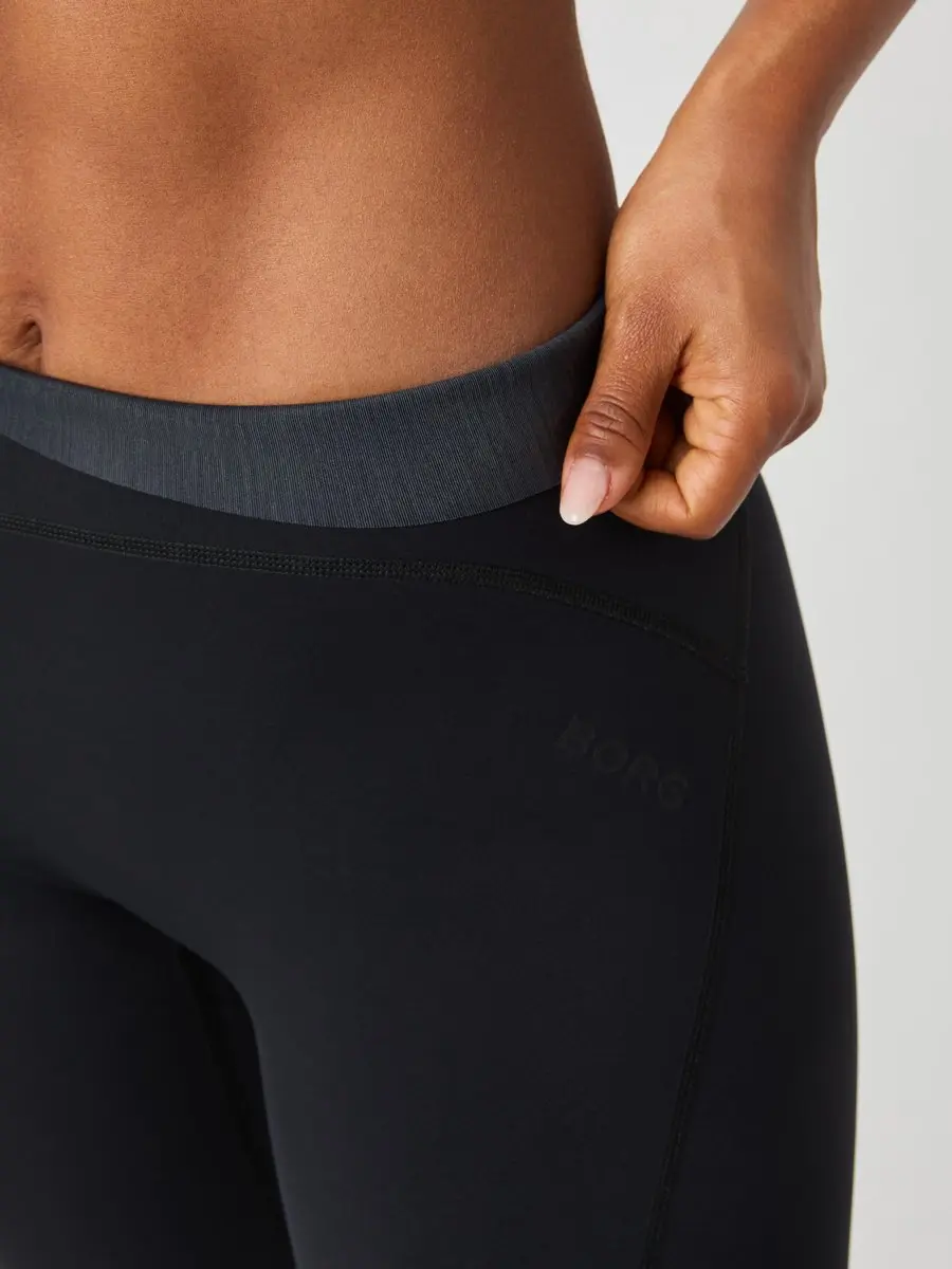 Björn Borg Sleek Tight Sportlegging Dames - Zwart - XL