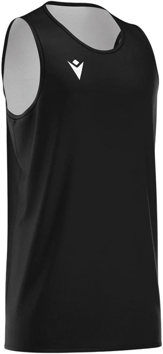 Macron X500 Reversible Basketbalshirt Heren - XL - Zwart/Wit