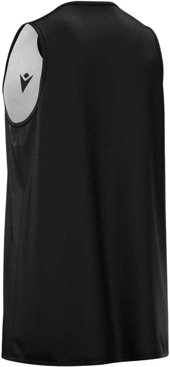 Macron X500 Reversible Basketbalshirt Heren - XL - Zwart/Wit - afbeelding 6 van 6
