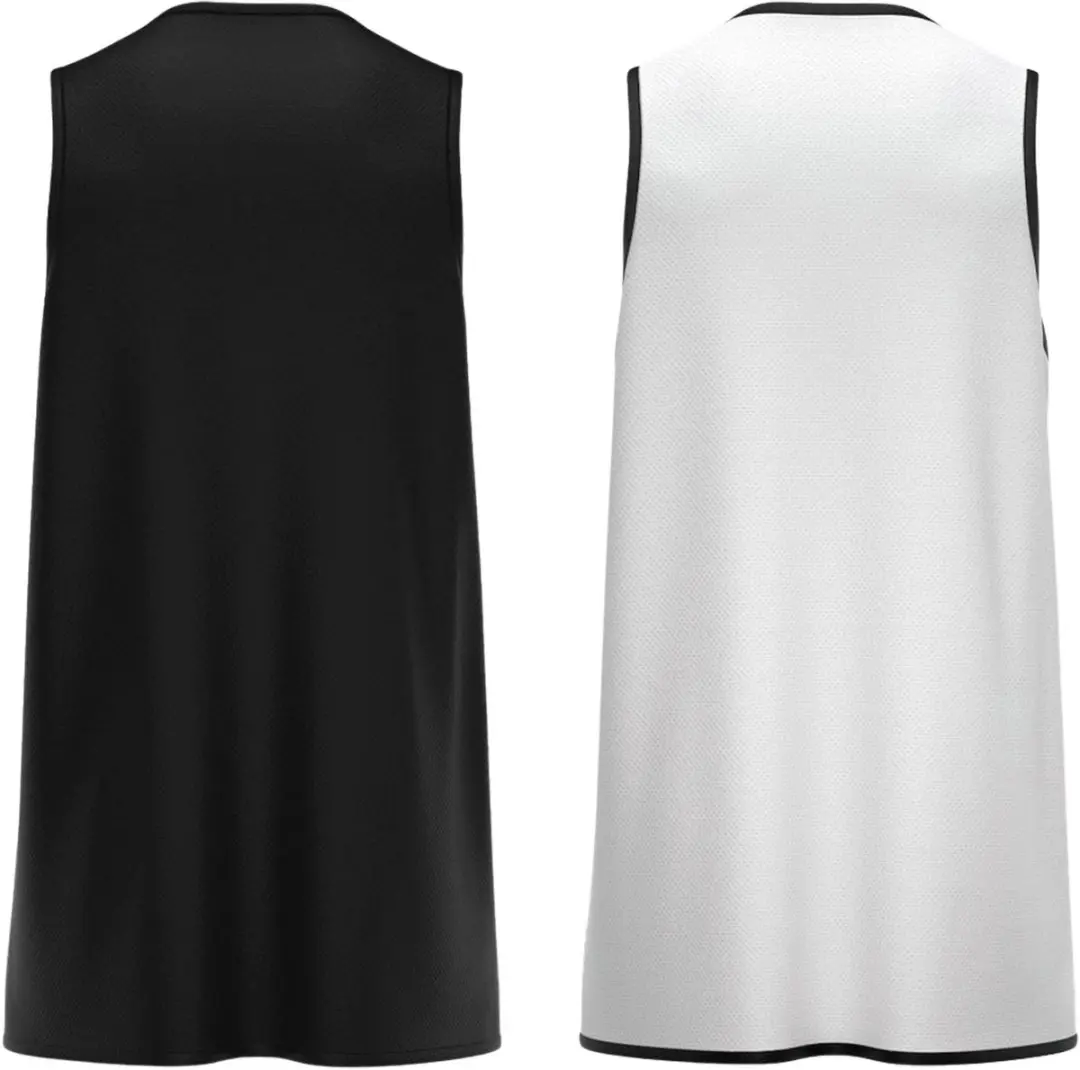Macron X500 Reversible Basketbalshirt Heren - XL - Zwart/Wit