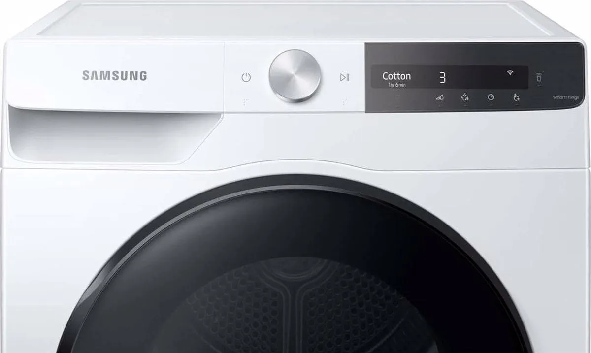 Samsung DV90T7240BT Vrijstaande Wasdroger 9 kg - Wit