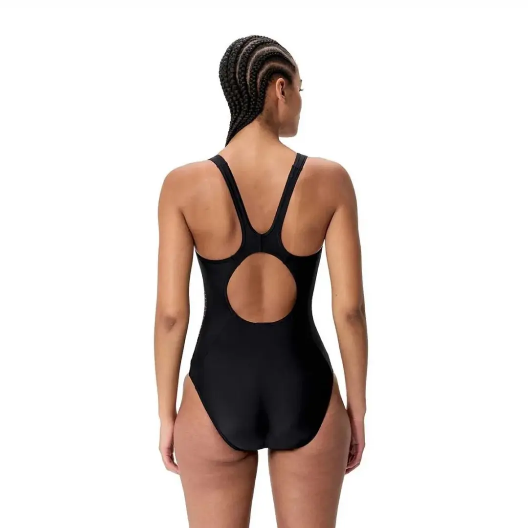 Speedo Placement Medalist Dames Sportbadpak - Zwart/Groen