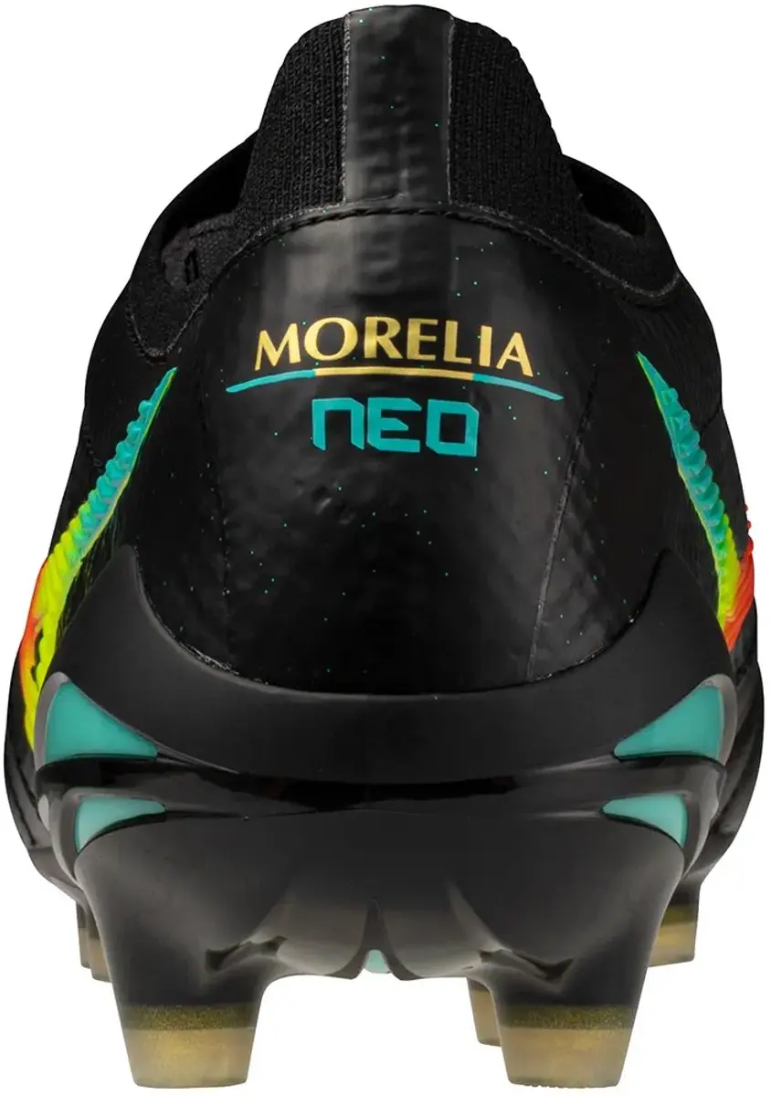 Mizuno Morelia Neo V β Voetbalschoenen 42.5 - Zwart/Lava Orange