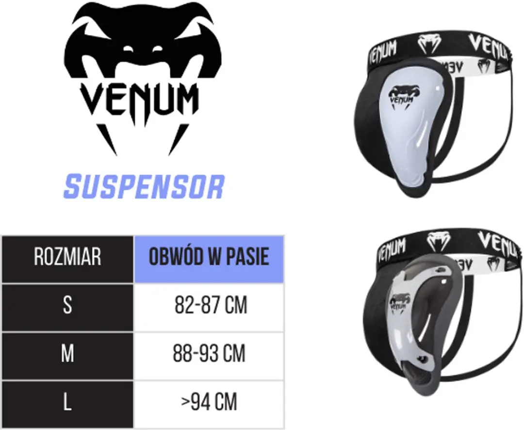 Venum Competitor Kruisbeschermer Silver Series L