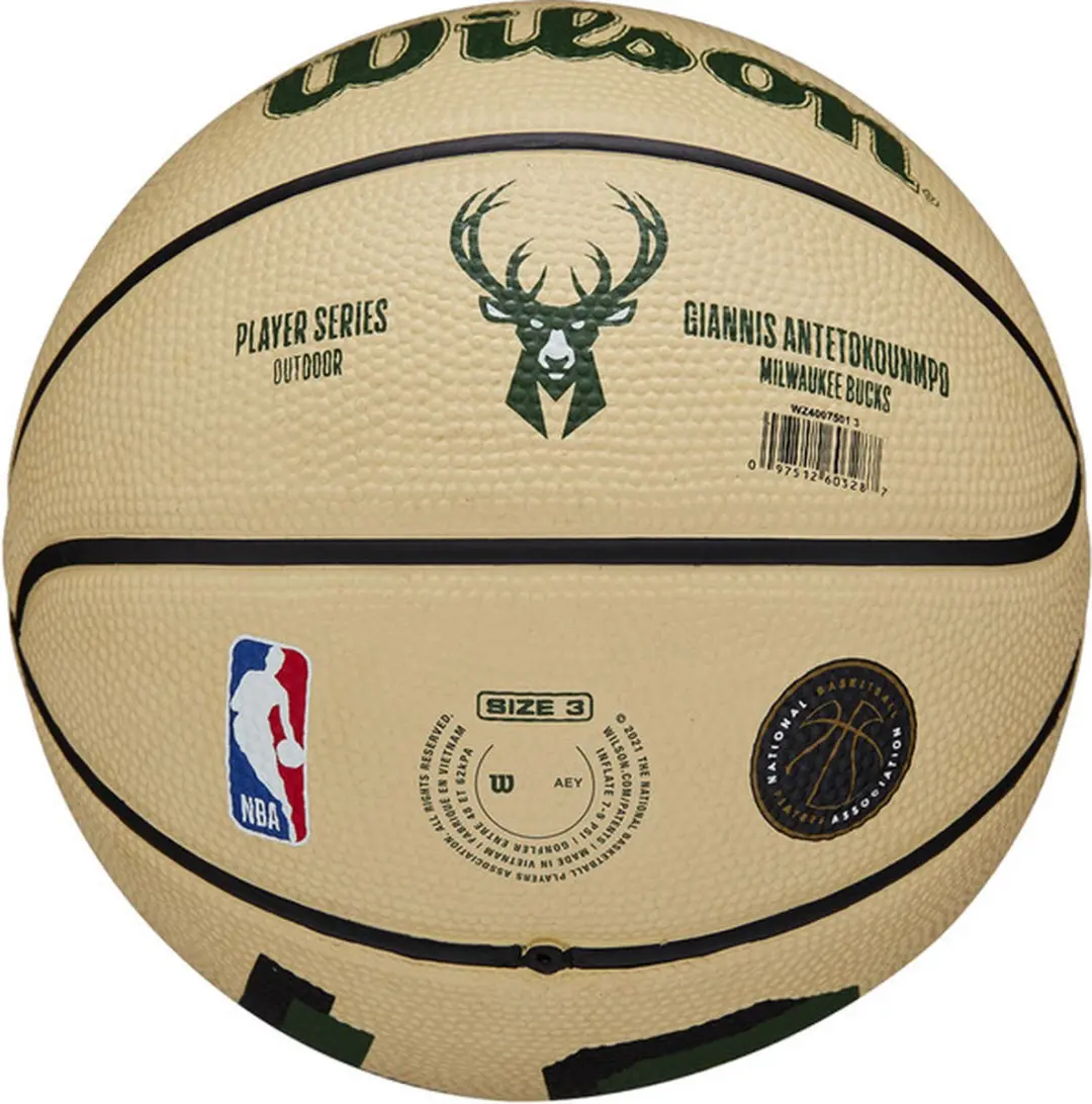 Wilson Giannis Antetokounmpo Mini Basketbal Maat 3