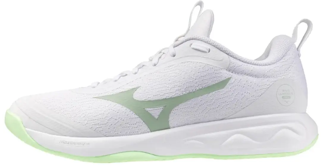Mizuno Wave Luminous Pro Indoor Sportschoenen Dames 38.5 - Wit