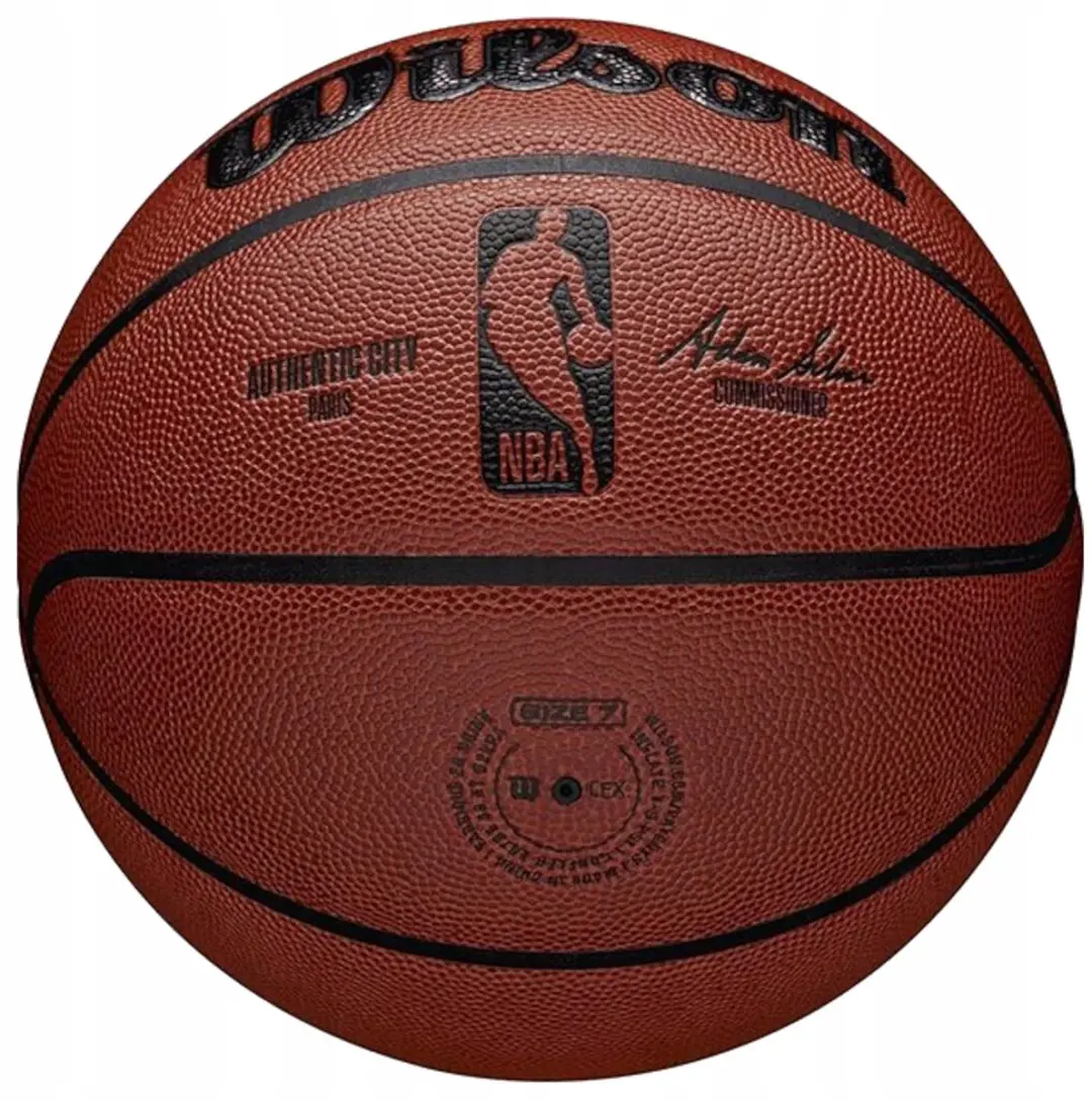 Wilson NBA Authentic City Paris Basketbal Maat 5 - Oranje