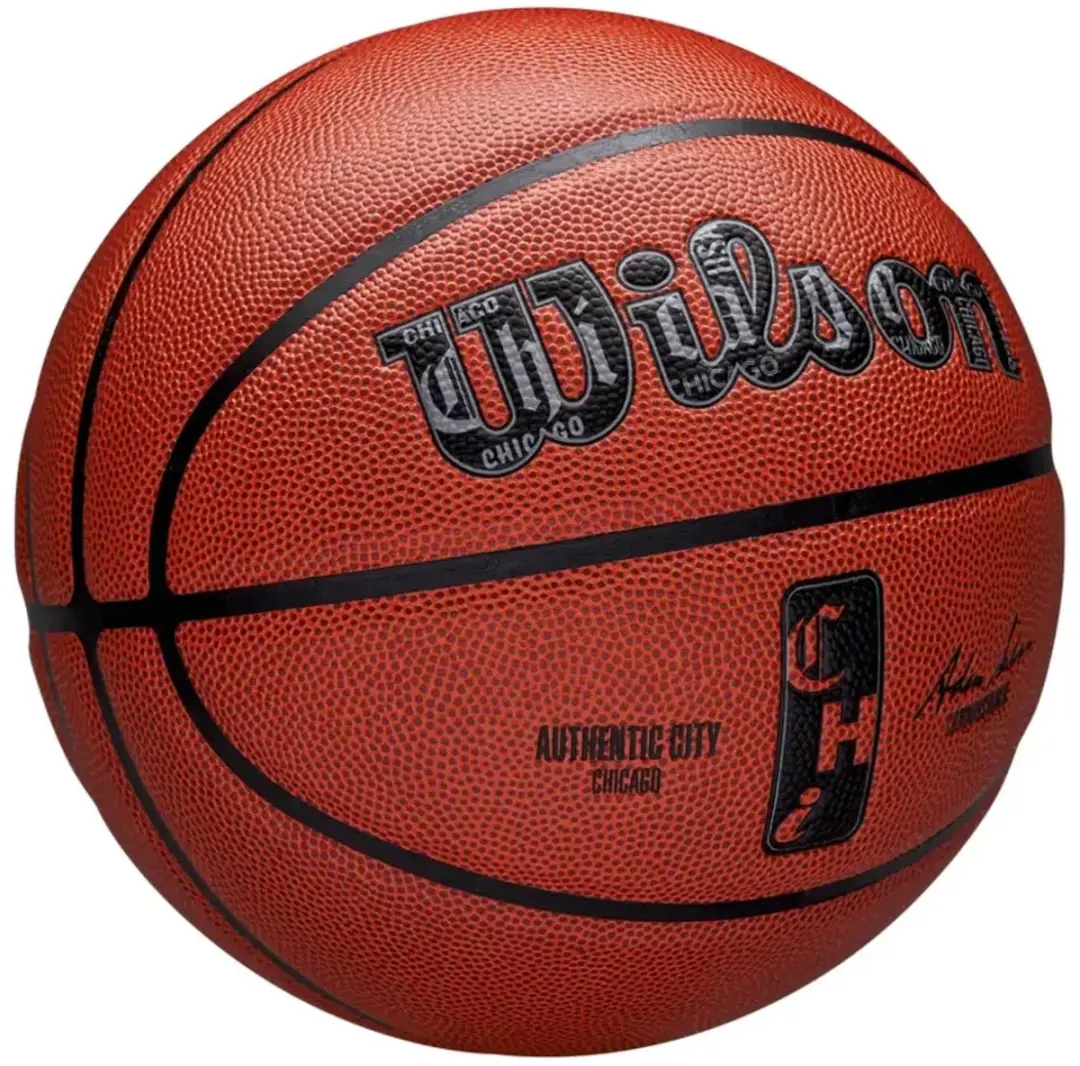 Wilson NBA Authentic City Paris Basketbal Maat 5 - Oranje - afbeelding 6 van 6